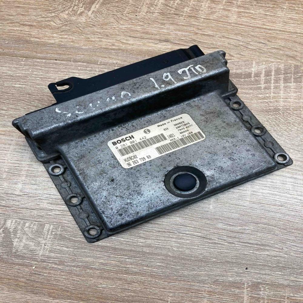 9626373980 0281001442 XUDBC02 Engine control unit/module ECU Peugeot 806