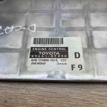 89661 0F090 175800 7614 F9 Engine control unit/module ECU Toyota Corolla Verso A