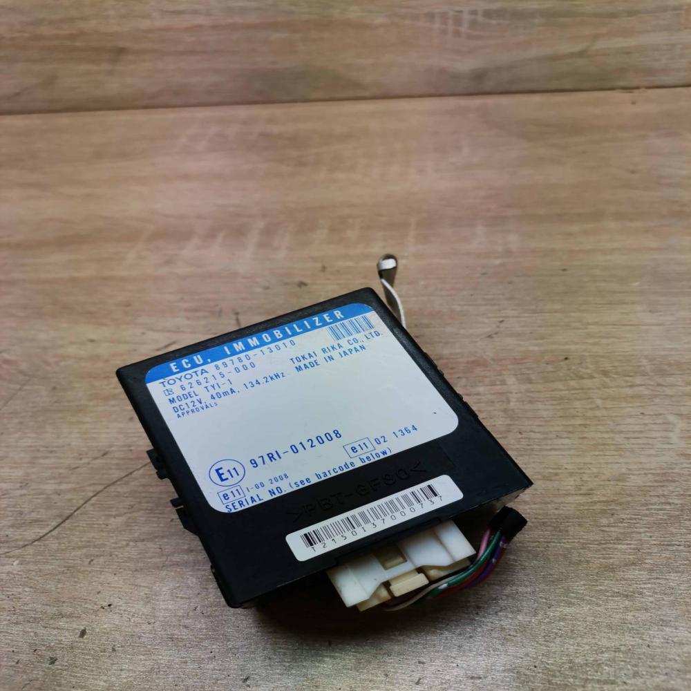 89780 13010 626215 000  Immobilizer control unit/module Toyota Corolla Verso E12
