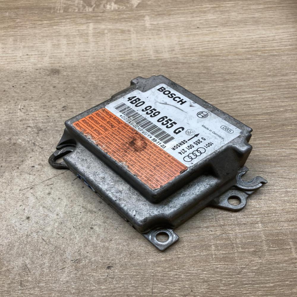 4B0959655G 0285001274  Airbag control unit/module Audi A6 S6 C5 4B