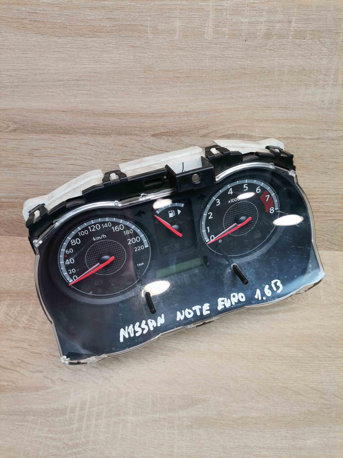 9u20b 6903943  Speedometer (instrument cluster) Nissan Note (E11)
