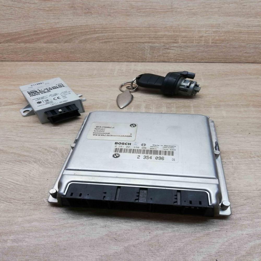 2354096 8382454  Engine ECU kit and lock set BMW 5 E39
