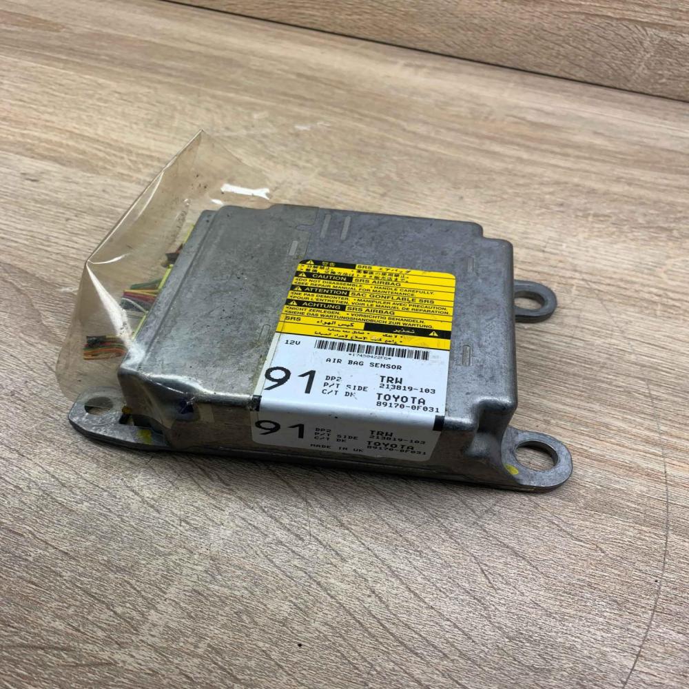 89170 0F031 213819 103 Unit Airbag control unit/module Toyota Corolla Verso AR10
