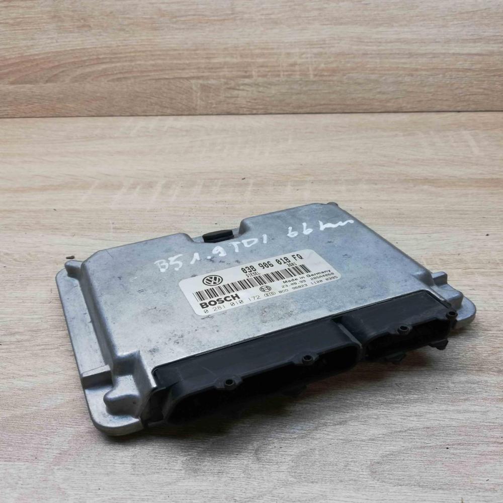 038906018fq 0281010172  Engine control unit/module ECU Volkswagen PASSAT B5