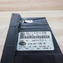 6914009 5hb007738 18  Climate control unit BMW 3 E46