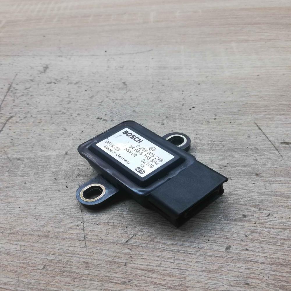 6753694 0265005248  ESP acceleration yaw rate sensor BMW 5 E39