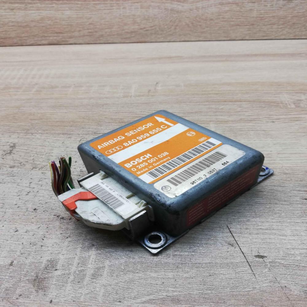 8a0959655c 0285001038 Air Airbag control unit/module Audi A4 S4 B5 8D