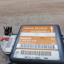 8a0959655c 0285001038 Air Airbag control unit/module Audi A4 S4 B5 8D