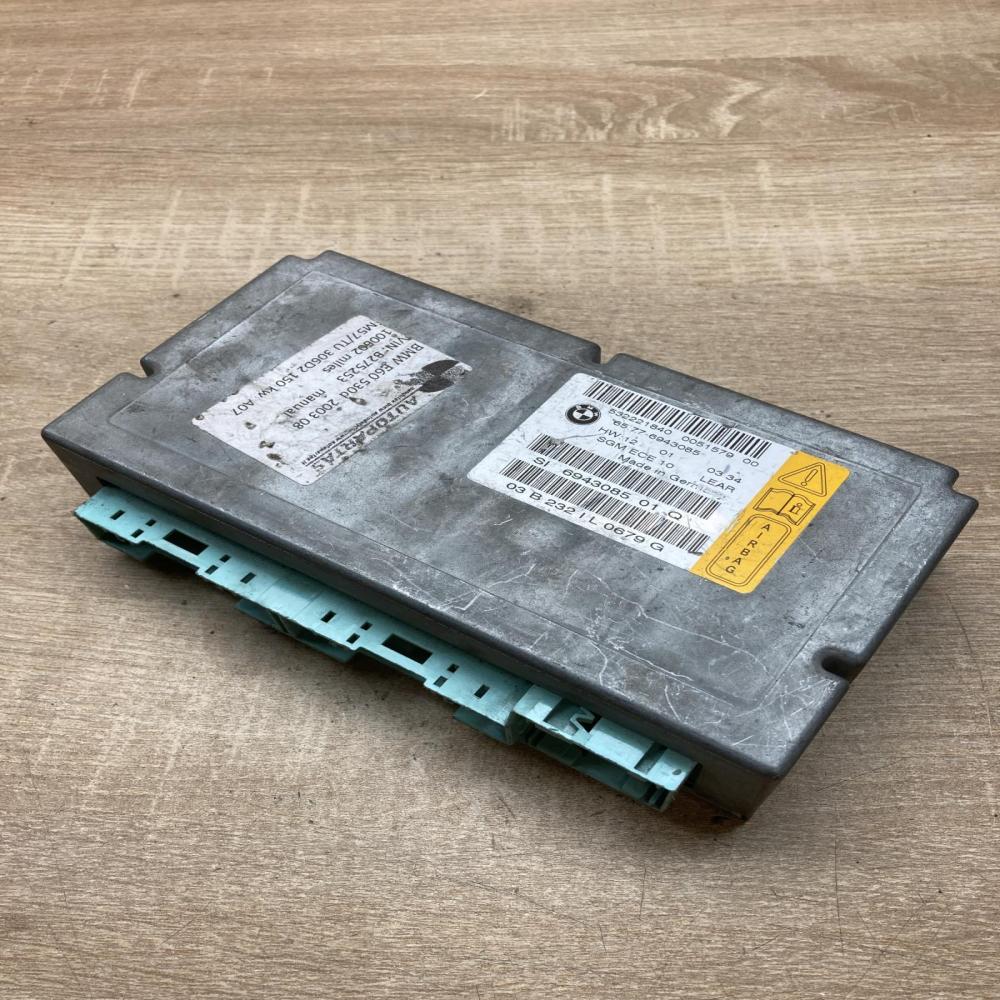 6943085 532221840  Airbag control unit/module BMW 5 E60 E61