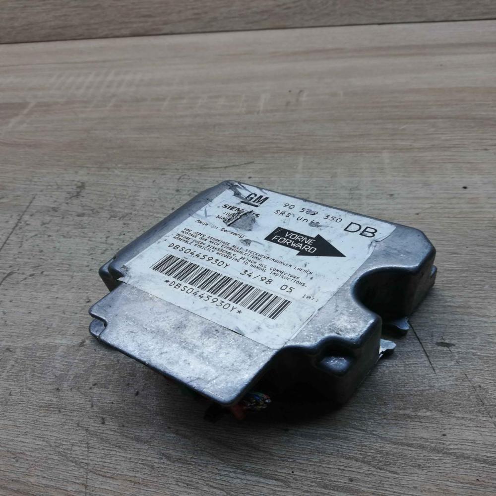 90569350 dbs0445930y  Airbag control unit/module Opel Vectra B