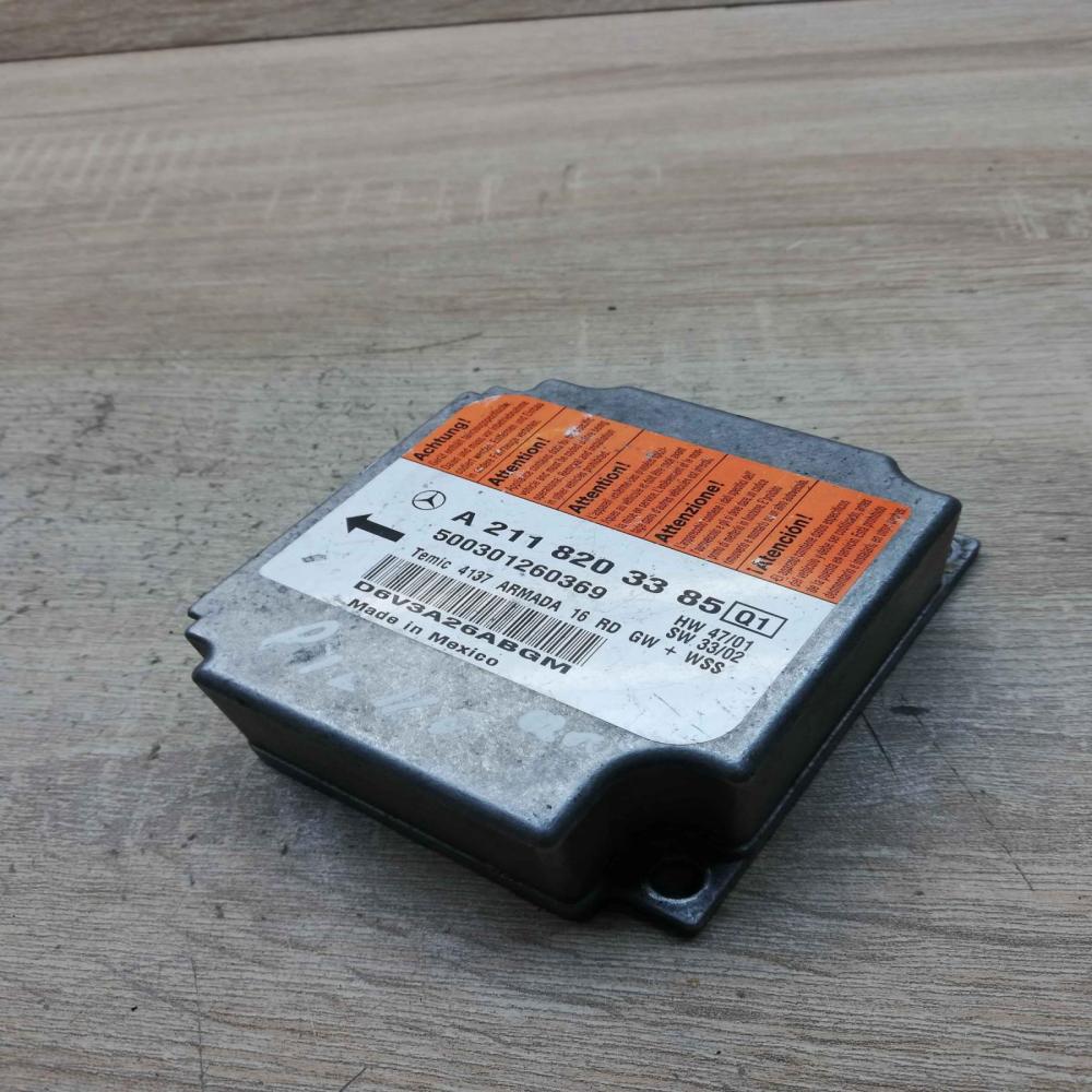 a2118203385   Airbag control unit/module Mercedes-Benz E W211