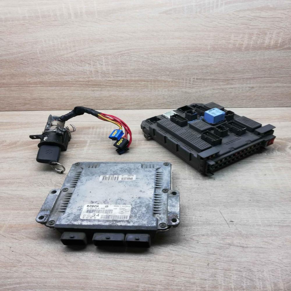9648268180 9648723680  Engine ECU kit and lock set Peugeot 607