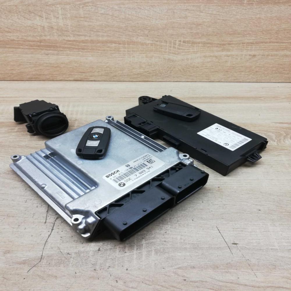 7809941 9147195 69547222 Engine ECU kit and lock set BMW 5 E60 E61