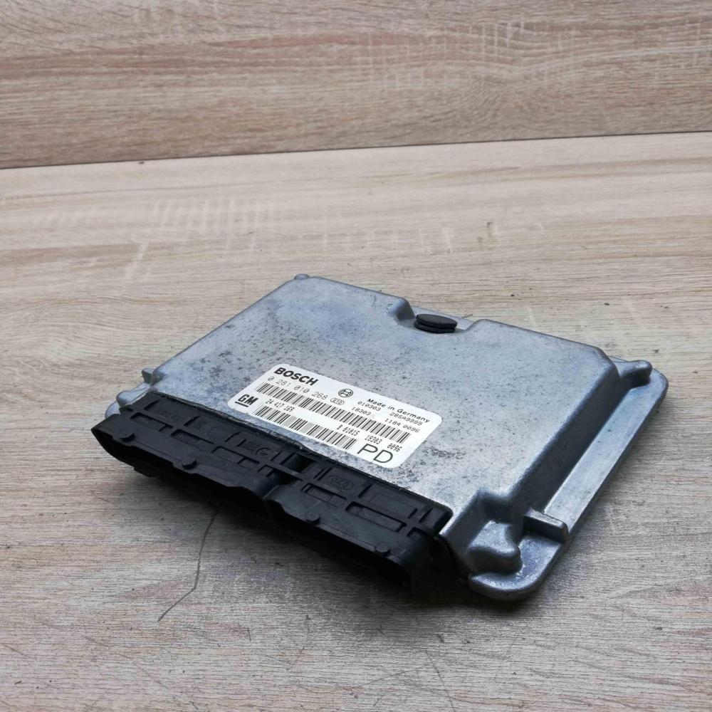 24417169 0281010268  Engine control unit/module ECU Opel Signum