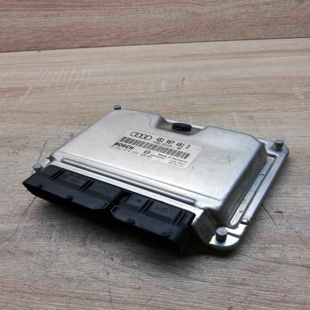 4b1907401d 0281010494  Engine control unit/module ECU Audi A6 S6 C5 4B