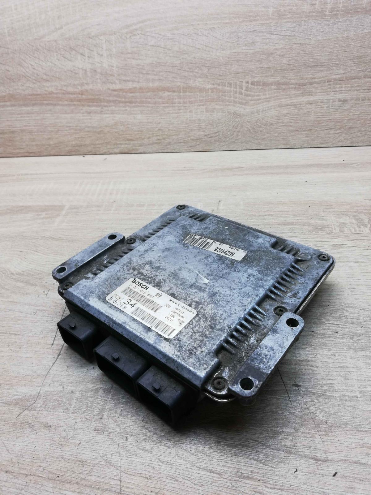 9645534380 0281010880 Unit Engine control unit/module ECU Peugeot 607