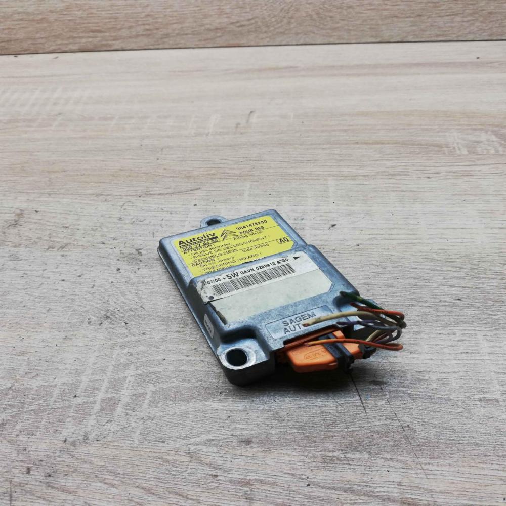 550775400 9641478280  Airbag control unit/module Peugeot 406