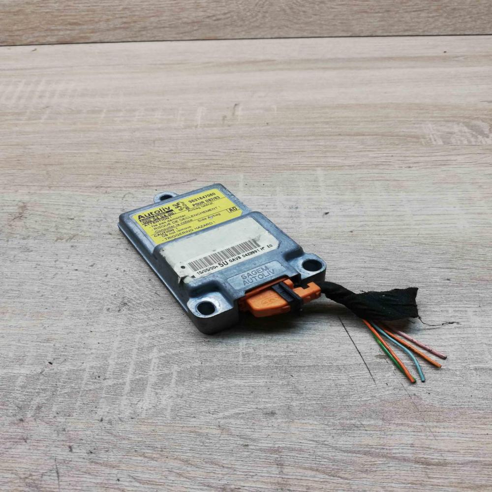 550540400 9631847080 Unit Airbag control unit/module Peugeot 406