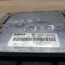 8200163528 0281011101  Engine control unit/module ECU Renault Laguna II