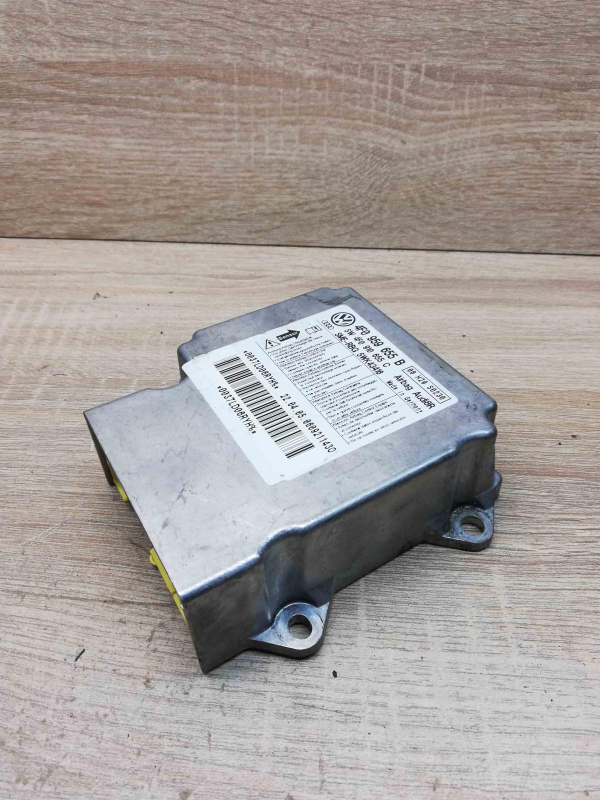 4F0959655B SW4F0910655C 5WK43416 Airbag control unit/module Audi A6 S6 C6 4F