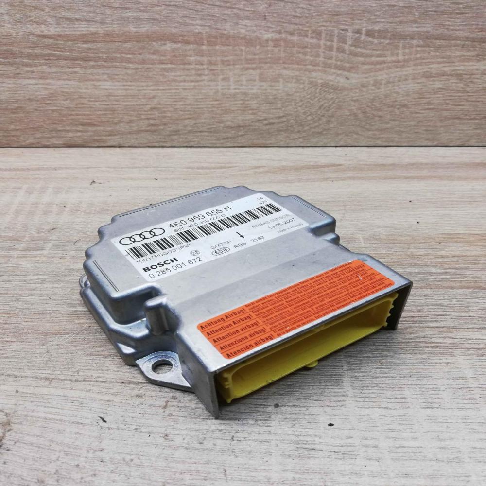 4E0959655H 0285001672  Airbag control unit/module Audi A8 S8 D3 4E