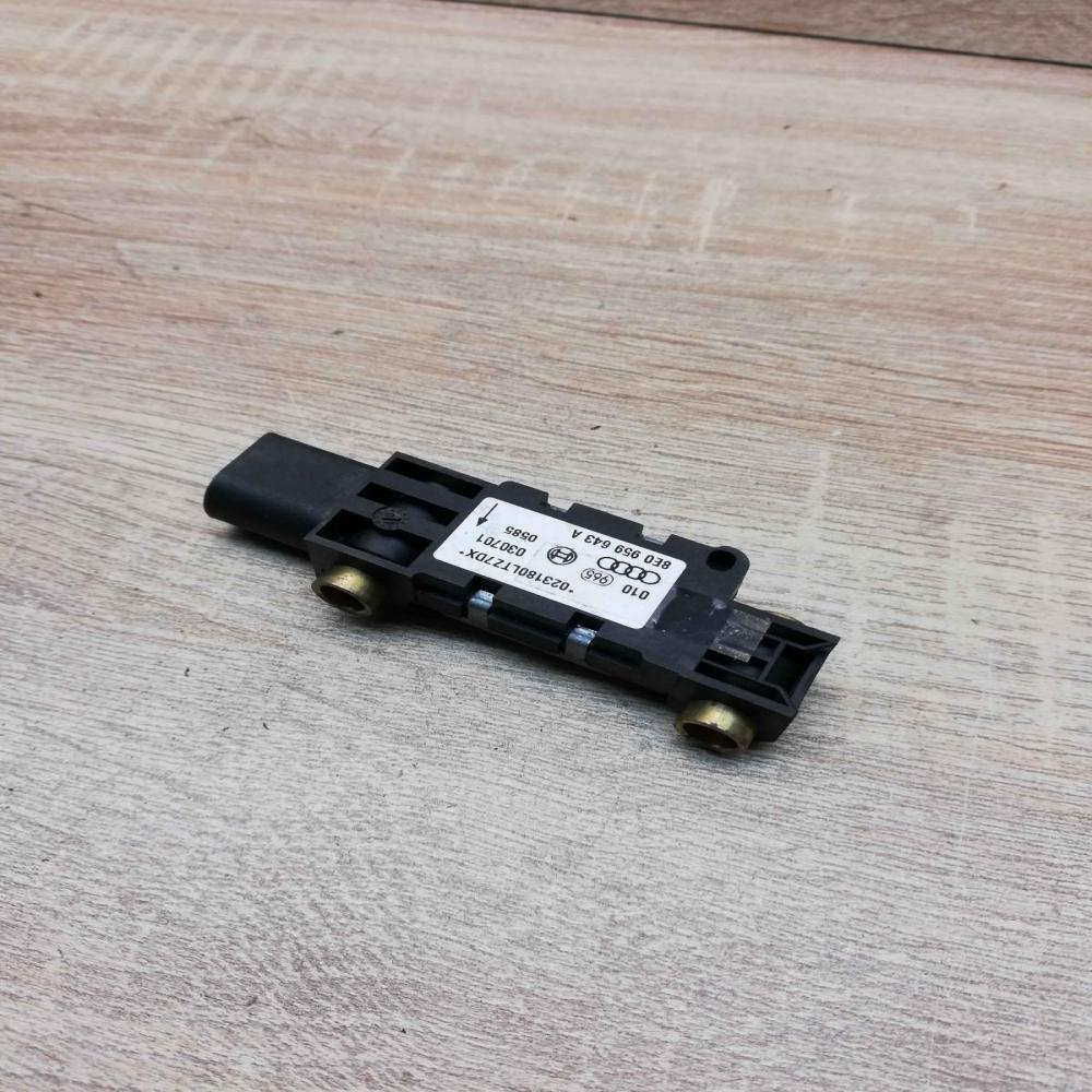 8E0959643A   Airbag deployment crash/impact sensor Audi A4 S4 B6 8E 8H