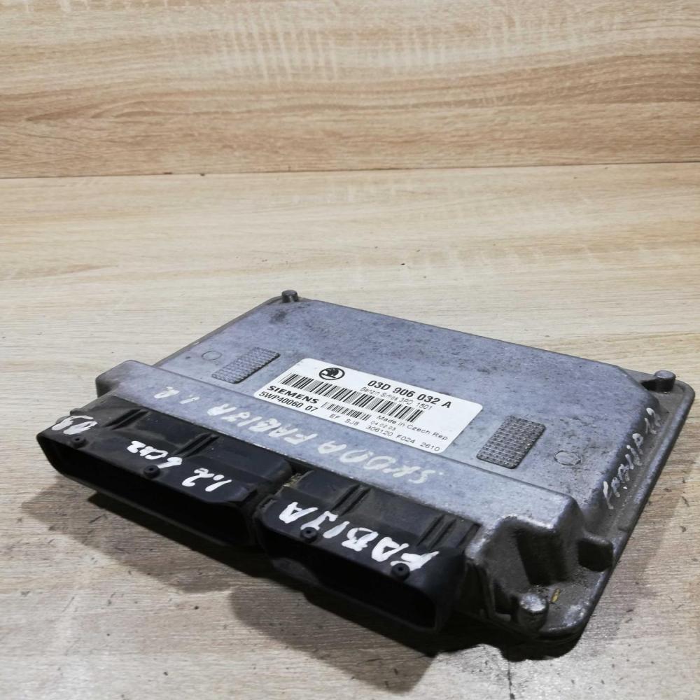 03d906032a 5wp40060 07  Engine control unit/module ECU Skoda Fabia Mk1 (6Y)