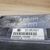 047906033c 5wp44203 10  Engine control unit/module ECU Skoda Fabia Mk1 (6Y)