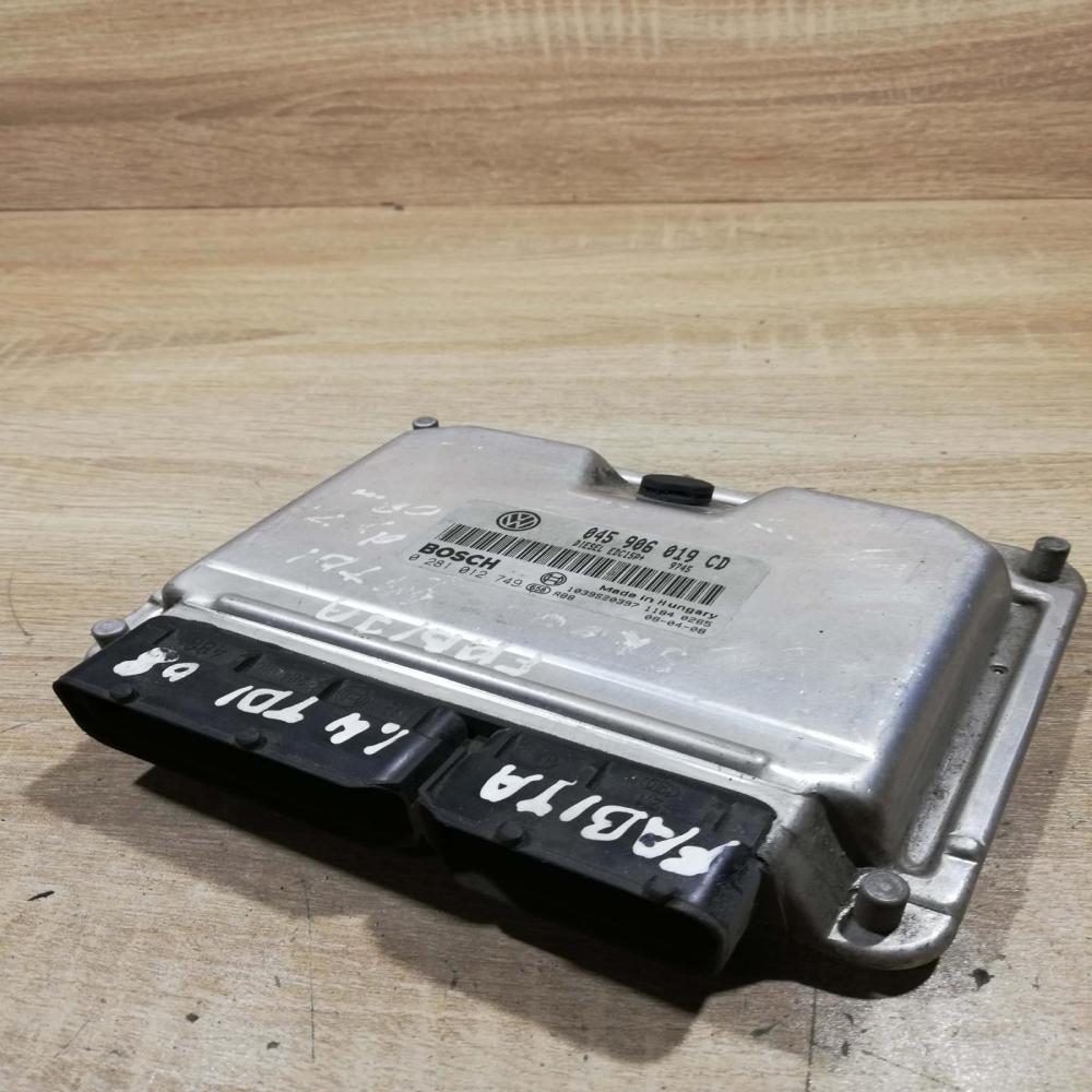 045906019cd 0281012749  Engine control unit/module ECU Skoda Fabia Mk1 (6Y)