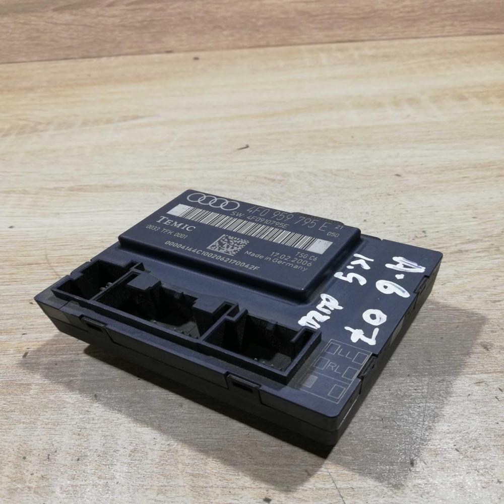 4f0959795e   Door control unit/module Audi A6 S6 C6 4F