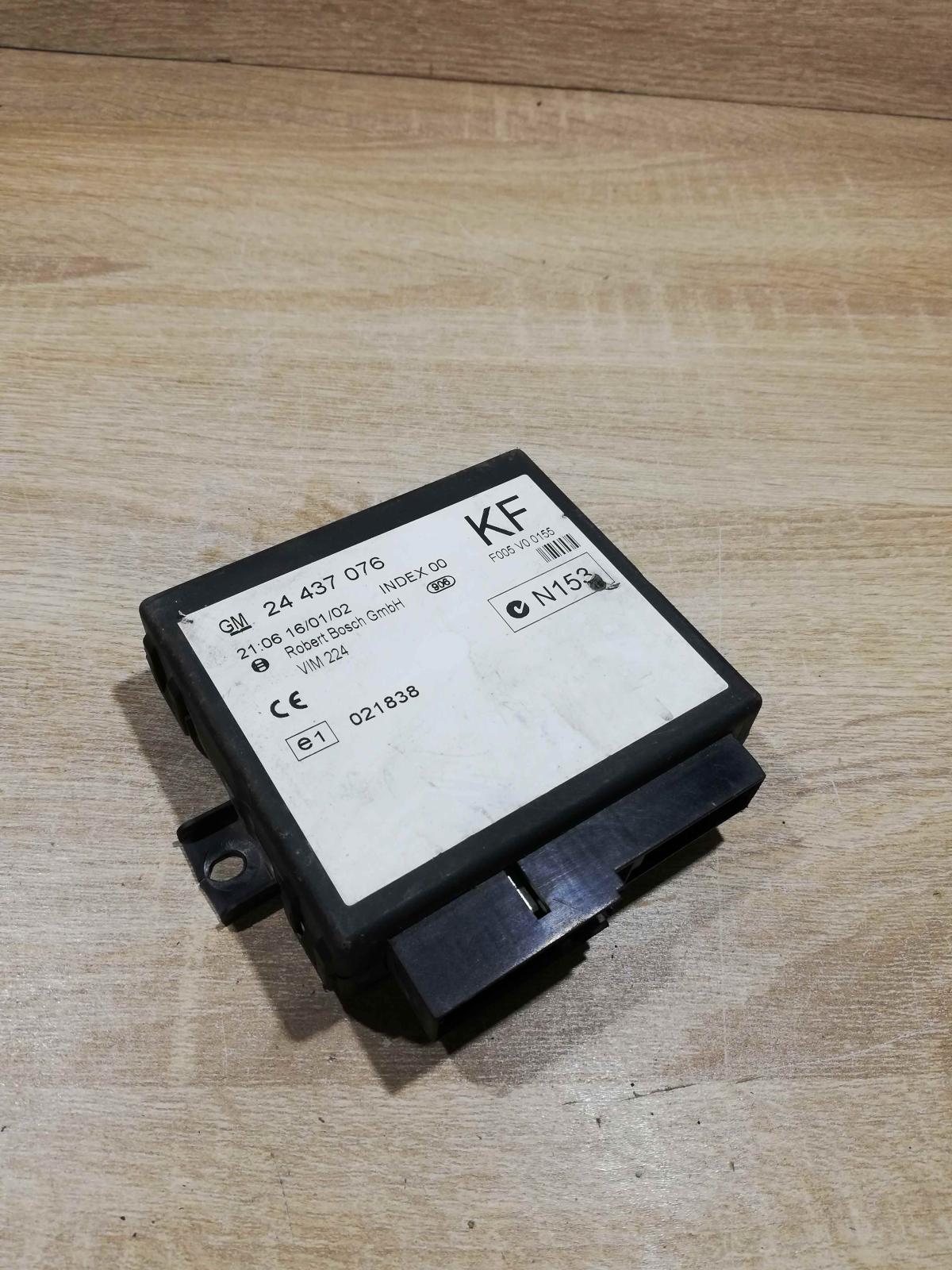 24437076   Comfort/convenience module Opel Zafira A