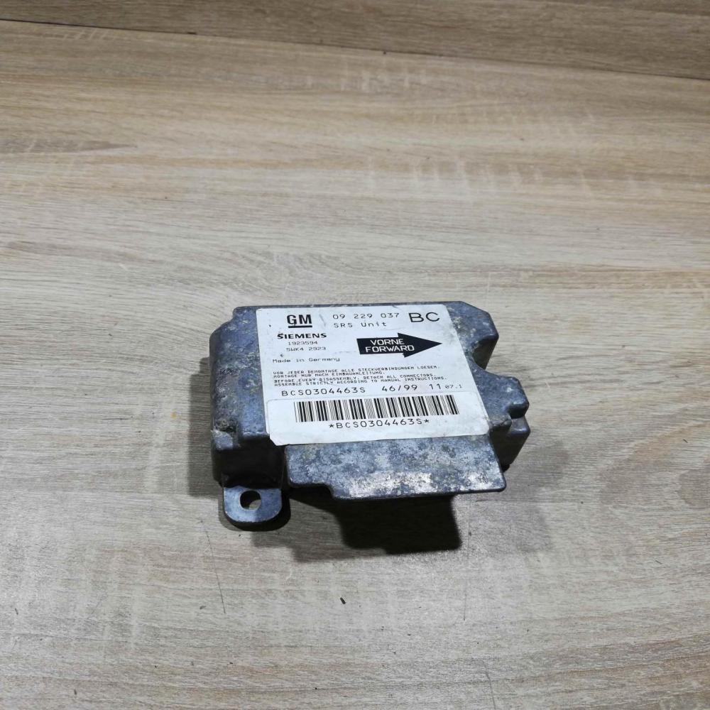 09229037 Unit  Airbag control unit/module Opel Astra G