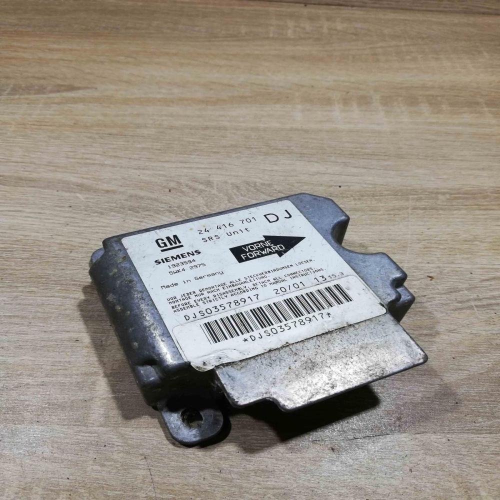 24416701 Unit  Airbag control unit/module Opel Vectra B
