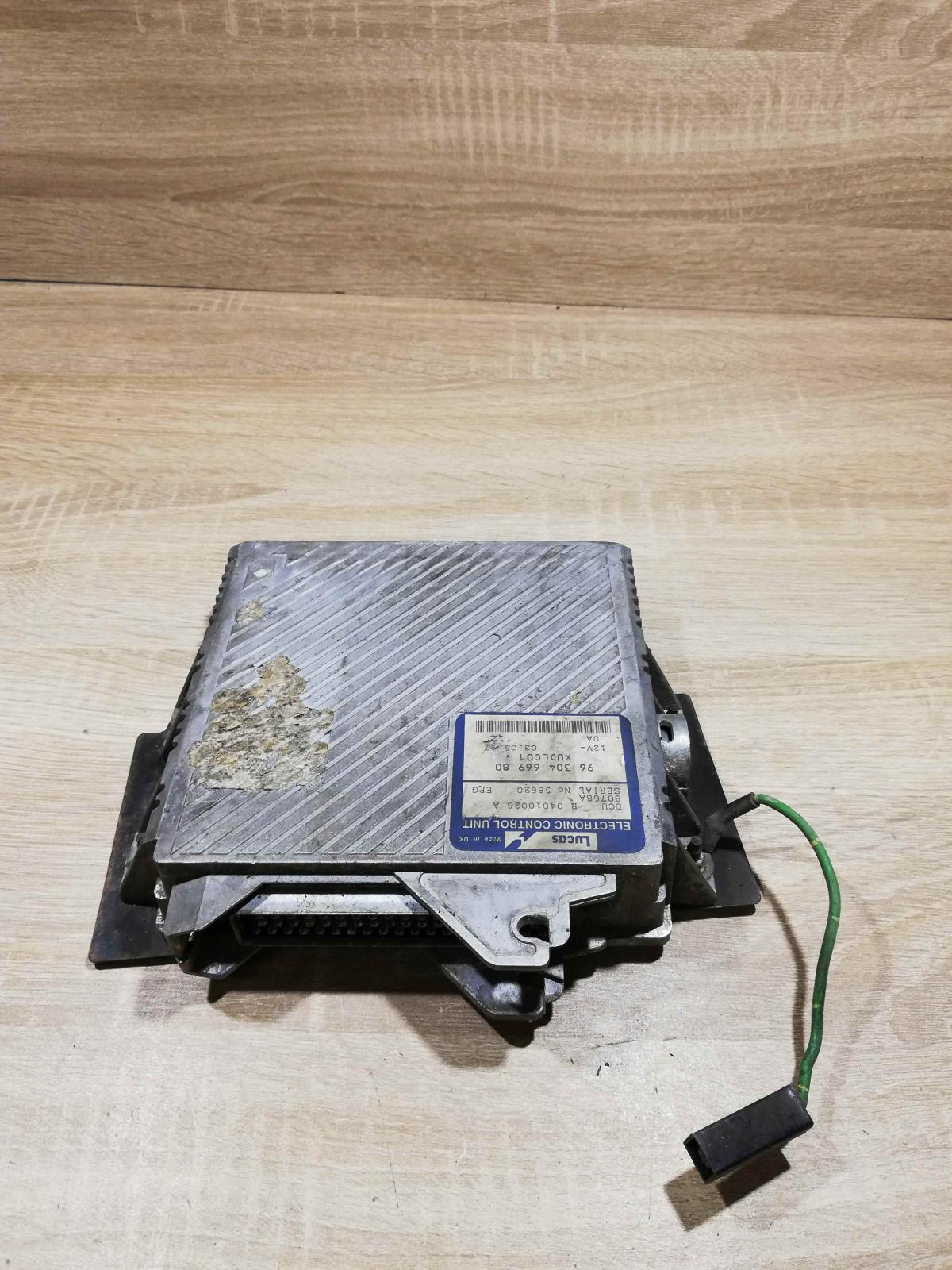 9630466980   Engine control unit/module ECU Peugeot 407