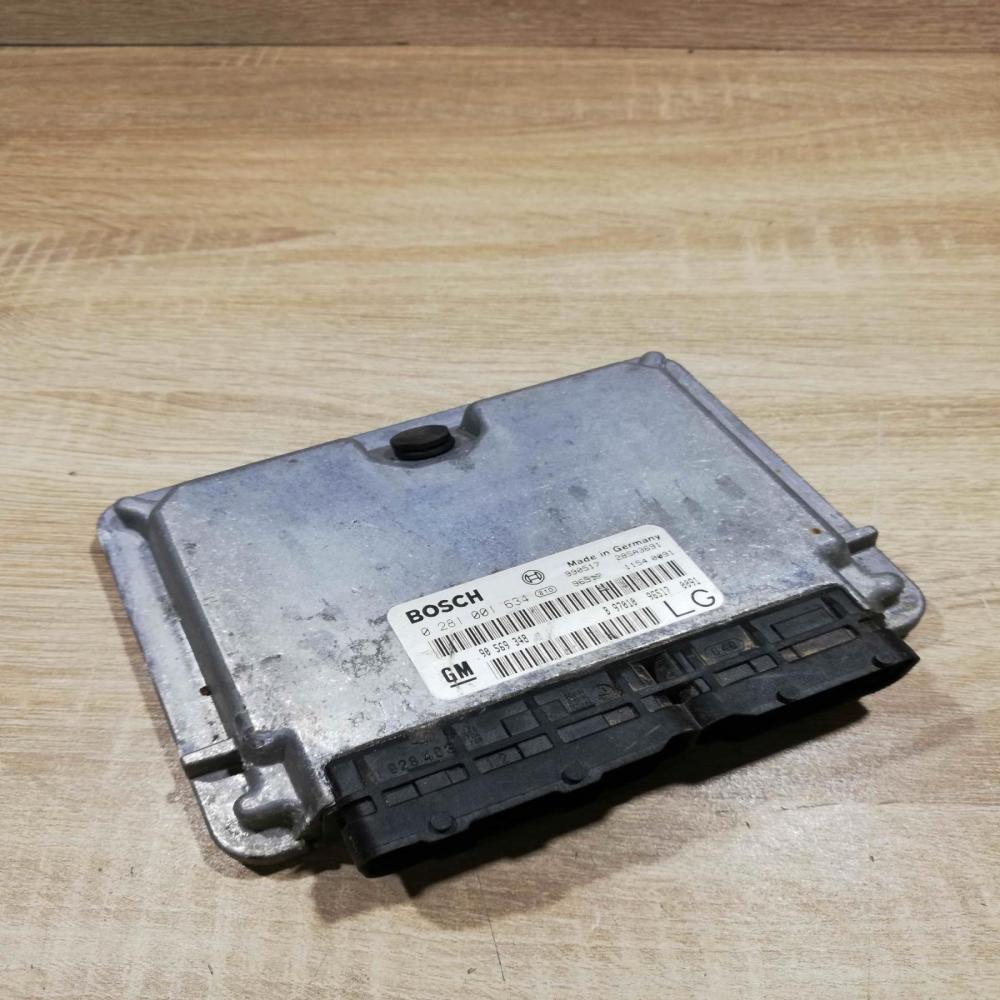 0281001634 90569348  Engine control unit/module ECU Opel Astra J