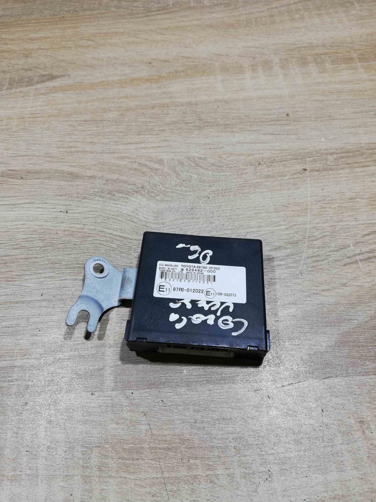 89780 0F020 626492 000  Immobilizer control unit/module Toyota Corolla Verso AR1