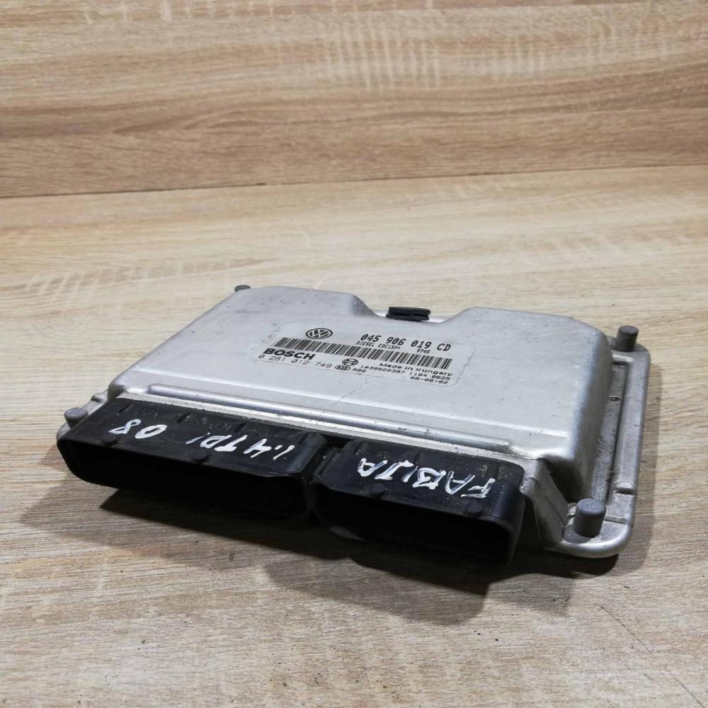 045906019cd 0281012749 Unit Engine control unit/module ECU Skoda Fabia Mk1 (6Y)