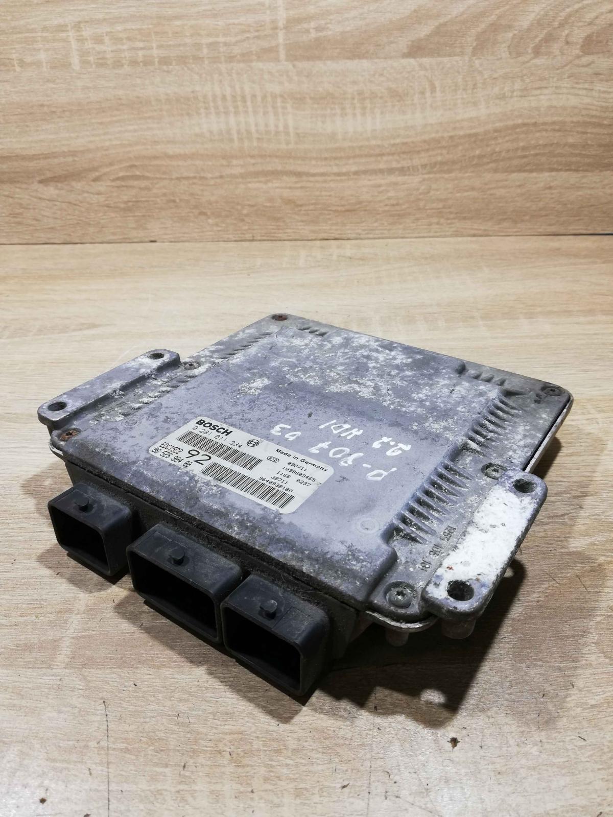 9652590480 0281011334  Engine control unit/module ECU Citroen C8