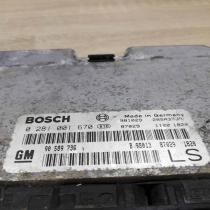 0281001670 90589736  Engine control unit/module ECU Opel Astra G