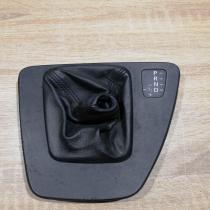 7155646   Gear lever shifter trim leather/knob BMW 3 E90 E91