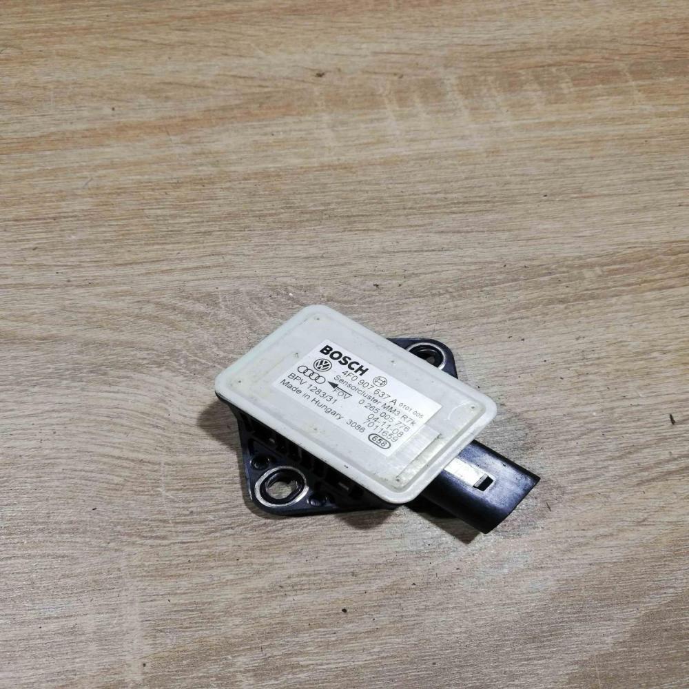 4F0907637A   ESP acceleration yaw rate sensor Audi A6 S6 C6 4F
