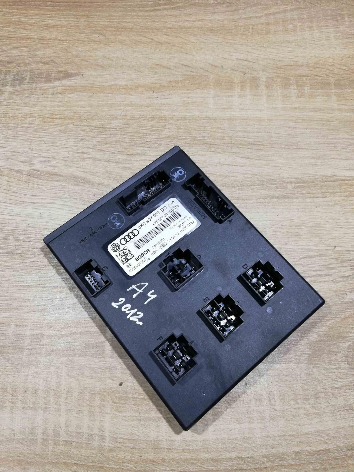 8K0907063DD   Comfort/convenience module Audi A4 S4 B8 8K