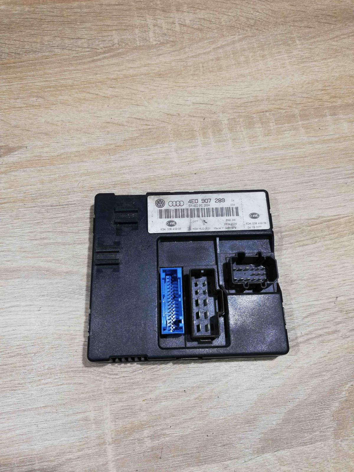 4E0907289   Comfort/convenience module Audi A8 S8 D3 4E