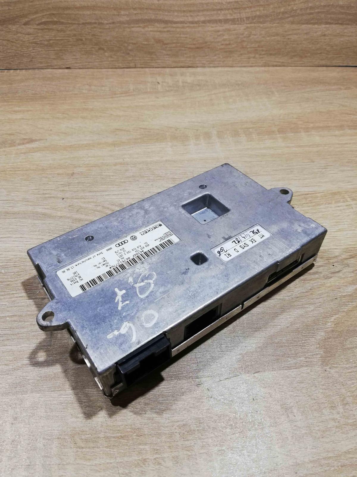 4E0035729 4L0910729S283  Head unit multimedia control Audi A6 S6 C6 4F