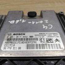 9677031180 0281017862  Engine control unit/module ECU Citroen C4 II