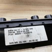 6922446 90025123 0015  Climate control unit BMW 7 E65 E66