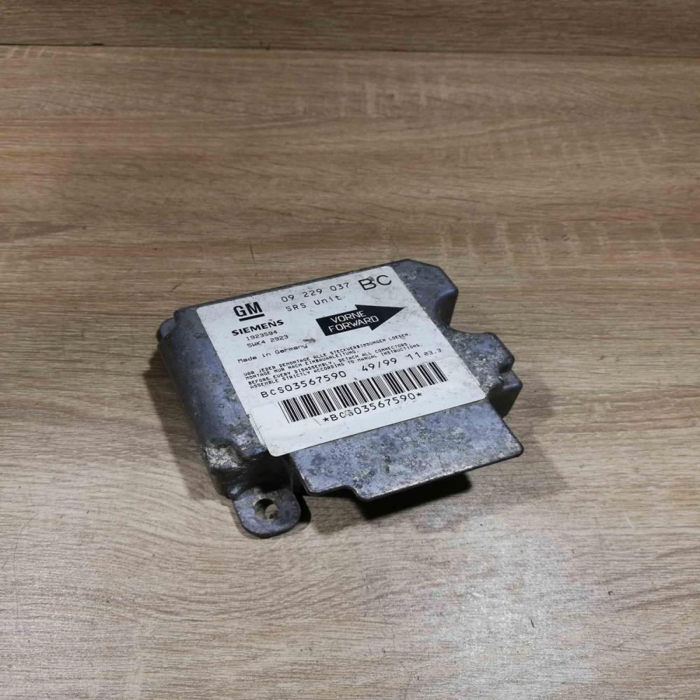 09229037   Airbag control unit/module Opel Astra G