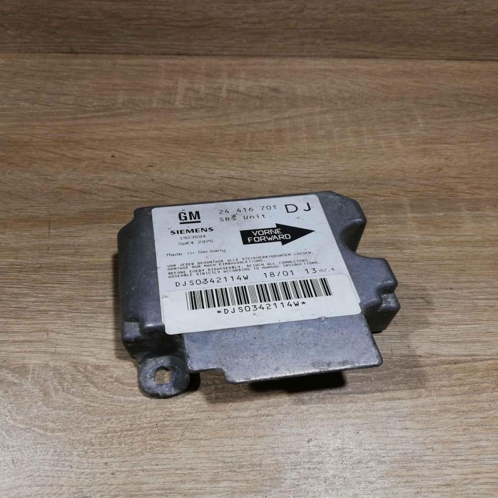 24416701 Unit  Airbag control unit/module Opel Vectra B