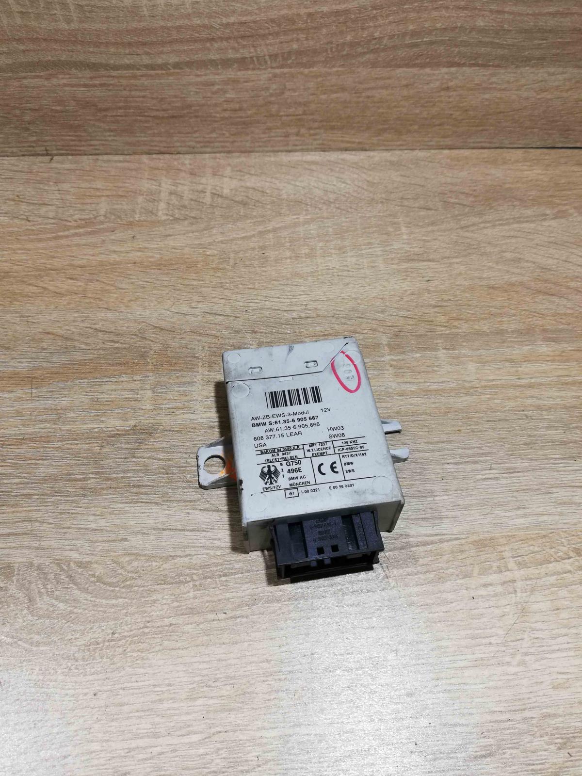 6905667 Unit  Immobilizer control unit/module BMW X5 E53