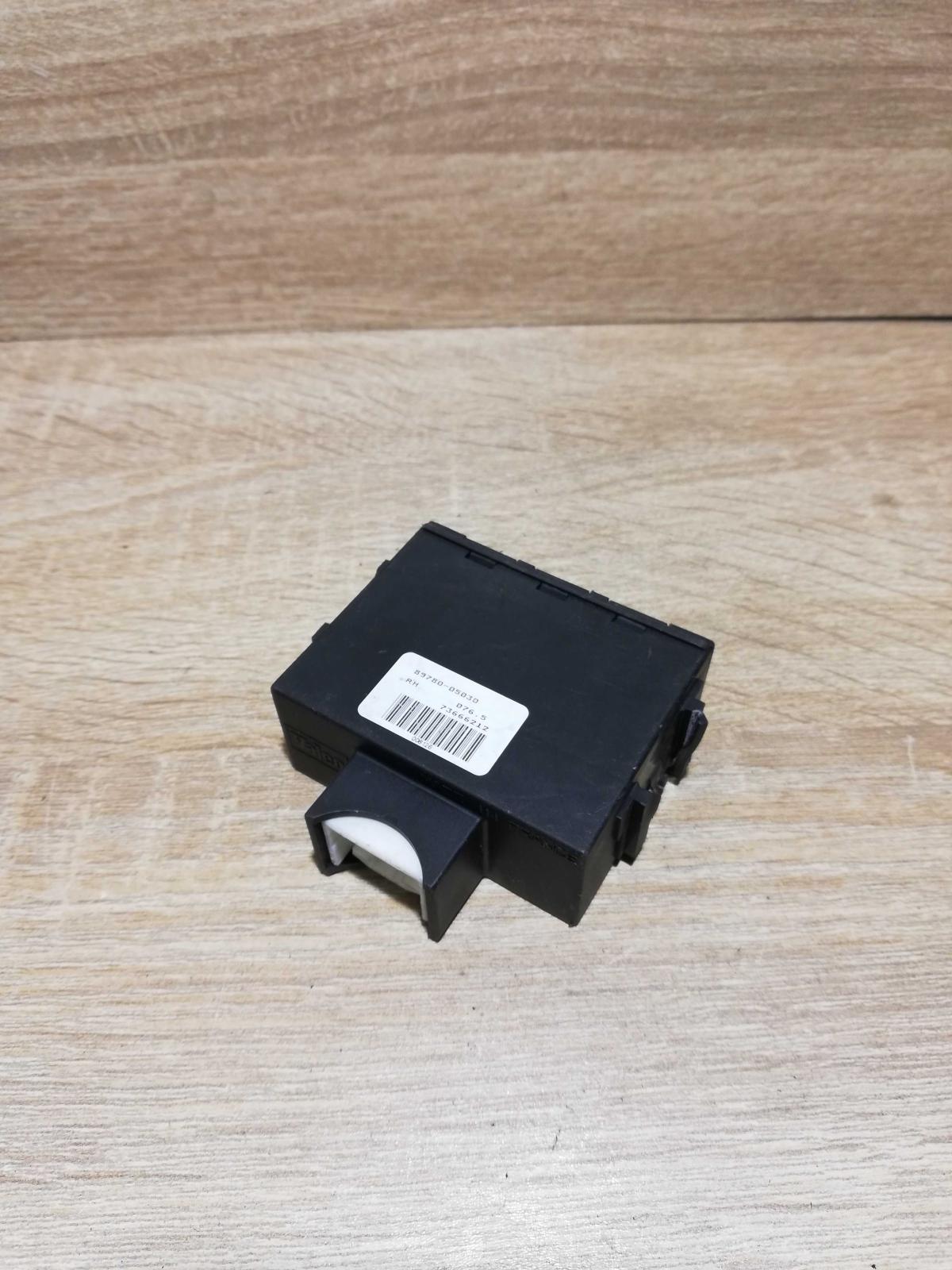 89780 05030   Immobilizer control unit/module Toyota Avensis T250
